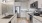 spacious kitchen with ample lighting