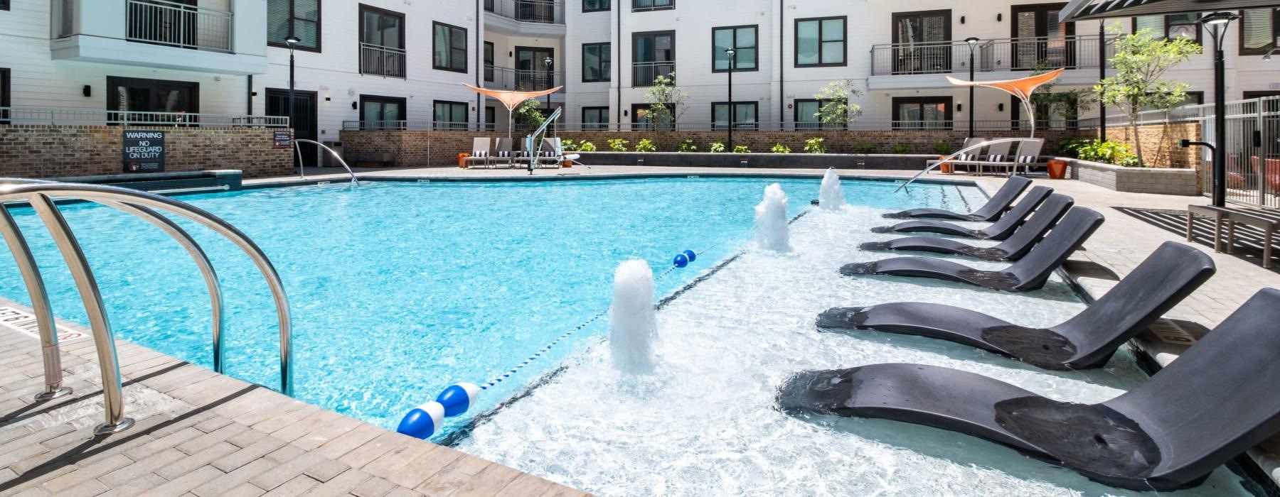 in-pool loungers